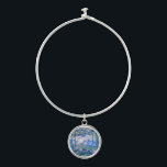 Bracelet Rigide Monet : Water Lys 1919, célèbre peinture,<br><div class="desc">Claude Monet célèbre peinture,  Water Lilies 1919.</div>