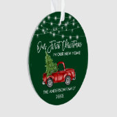 Bracelet Script 1er Noël Accueil Camion Lumières V (devant)