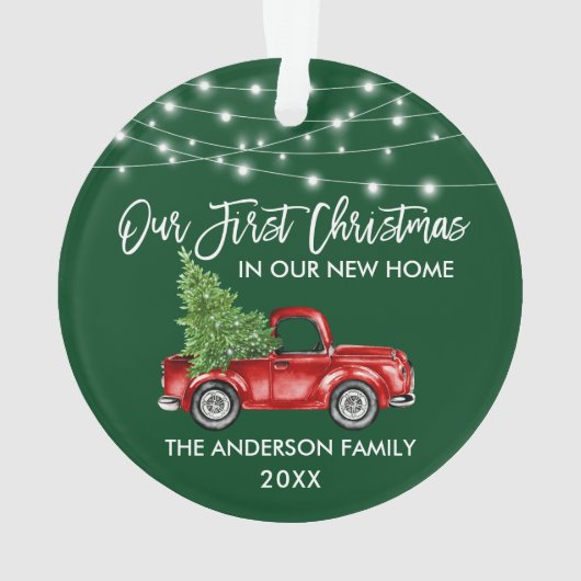 Bracelet Script 1er Noël Accueil Camion Lumières V (dos)