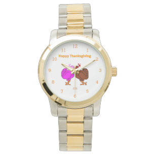 Bracelet Thanksgiving Passion Deux Tons Montre