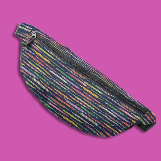 Bracelets d'amitié Motif sur bleu marine