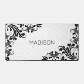 Bracelets noirs Damas blancs (Recto)