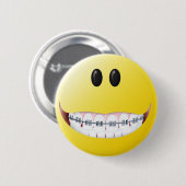 Braces Face Ronde Button 5,7 Cm (Voorkant /achterkant)