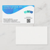 Braces op Teeth | Tandheelkunde | QR-code Visitekaartje (Voorkant / Achterkant)