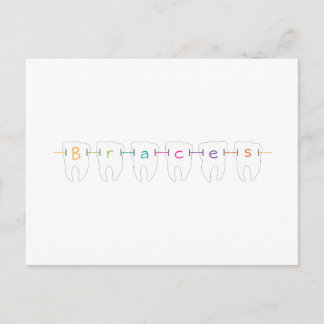Braces Teeth Briefkaart