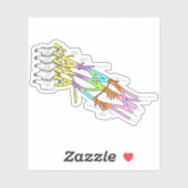 Brachial Plexus Sticker (Vel)