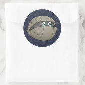 Brachiopod Ronde Sticker (Tas)