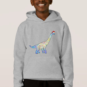 Brachiosaurus coloré Dinosaur Elfe de Noël