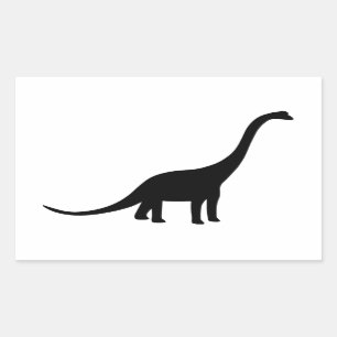 Brachiosaurus Dinosaur Rechthoekige Sticker