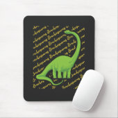Brachiosaurus-dinosaurus Muismat (Met muis)