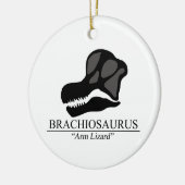 Brachiosaurus Keramisch Ornament (Links)
