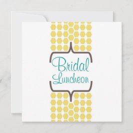 Bracket band in gele bridal kaart