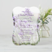 Bracket des Invitations de Fêtes des mariées de la (Debout devant)