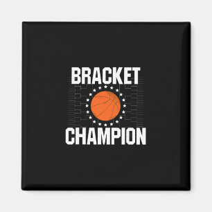 Bracket Kampioen College Sketll Toernooi Shirt G Magneet