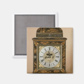 Bracket-klok, beweging door James Boyce, c.1705 Magneet (Voorkant / Achterkant)