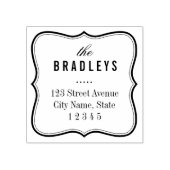 Bracket Lijst - Aangepaste houten stempel (Afrduk)