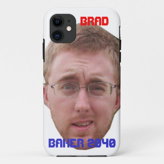 Brad Baker 2040 iPhone 5 hoesje (Achterkant)