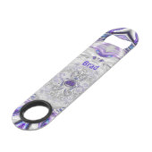 BRAD ~ Blanc d'argent violet ~ Fractage original ~ (Dos Angle)