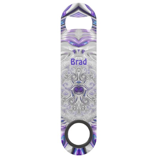 BRAD ~ Blanc d'argent violet ~ Fractage original ~ (Devant)