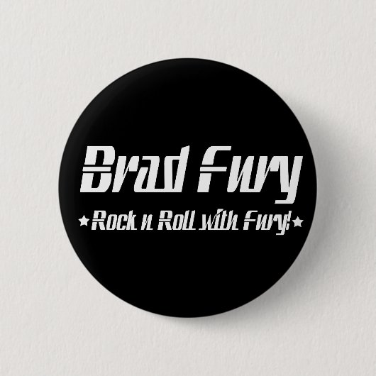 Brad Fury Button (Voorkant)