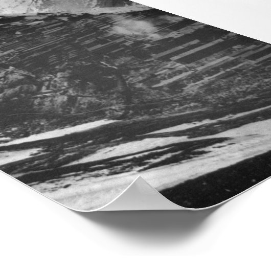 Braden Copper Mines in Chili Poster (Hoek)