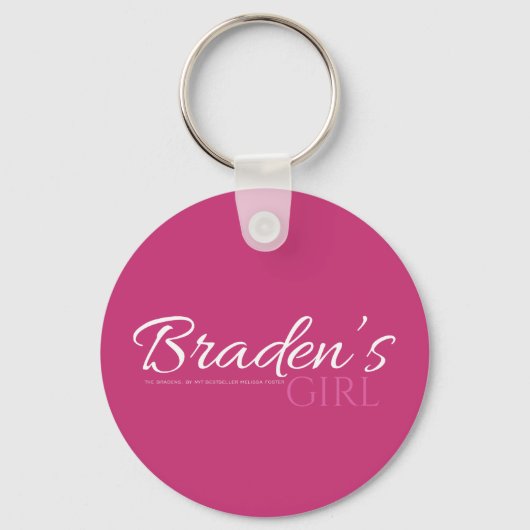 Bradens Girl Sleutelhanger (Voorkant)