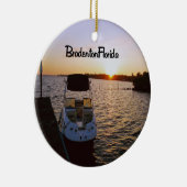 Bradenton Florida Keramisch Ornament (Rechts)