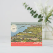 Bradenton Florida Paradise Trailer Park Briefkaart (Staand voorkant)