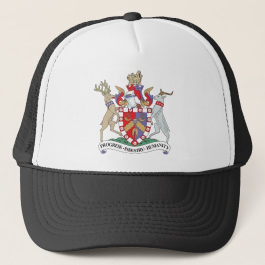 Bradford Coat of Arms Trucker Pet (Voorkant)