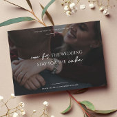 Bradford Moderne Foto en Typografie Bruiloft Save The Date