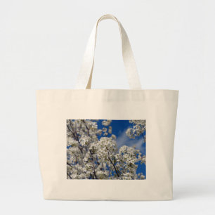 Bradford Pear Blooms Grote Tote Bag