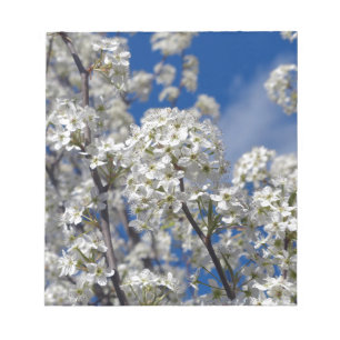 Bradford Pear Blooms Notitieblok