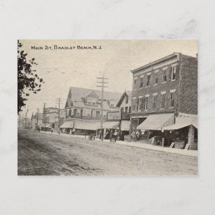 Bradley Beach, New Jersey, Main Street, Briefkaart