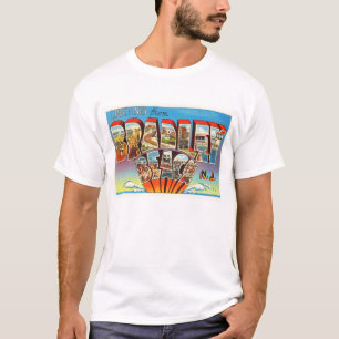 Bradley Beach New Jersey NJ  Old Briefkaart- T-shirt
