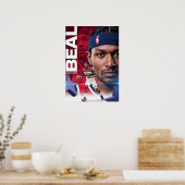  Bradley Beal | Washington Wizards All-Star Poster (Cuisine)