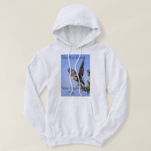 Bradley Brook Eagle Fly Sweat à capuche (Design devant)
