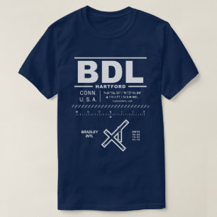 Bradley International Airport (BDL) T-shirt