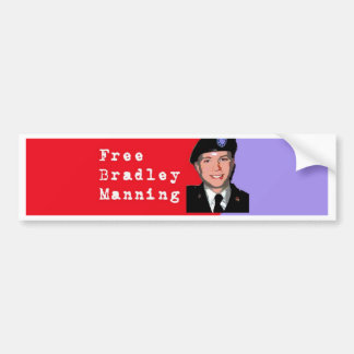 Bradley Manning Bumpersticker