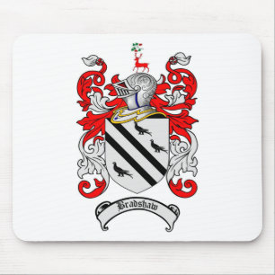 BRADSHAW FAMILIE CREST - BRADSHAW COAT VAN WAPENS MUISMAT