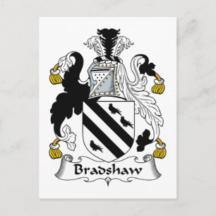 Bradshaw Family Crest Briefkaart