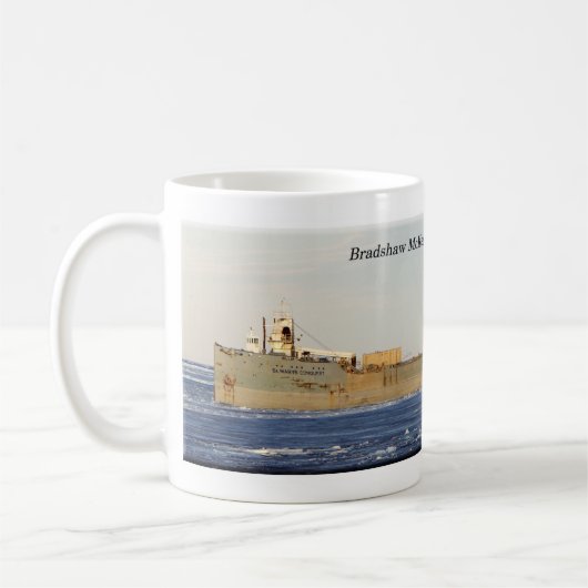 Bradshaw McKee et St. Marys Conquest mug (Gauche)