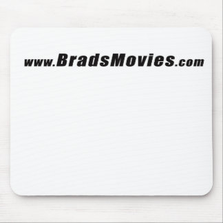 BradsMovies-Logo-ontwerp op een Muismat