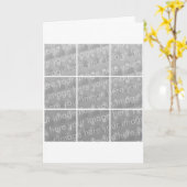 Brady Bunch Kaart Design (Gele Bloem)