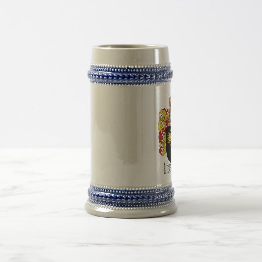 Brady Coat of Arms Stein / Brady Family Crest Bierpul (Center)