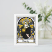 Brady Family Crest Briefkaart (Staand voorkant)