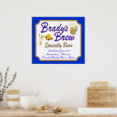 Brady's_Brew_3 Poster (Keuken)