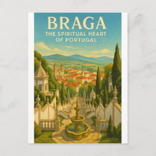 Braga – Het Spirituele Hart van Portugal Briefkaart