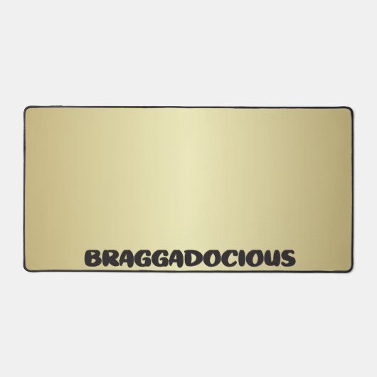 BRAGGADOCIOUS DESKMAT BUREAUMAT (Voorkant)