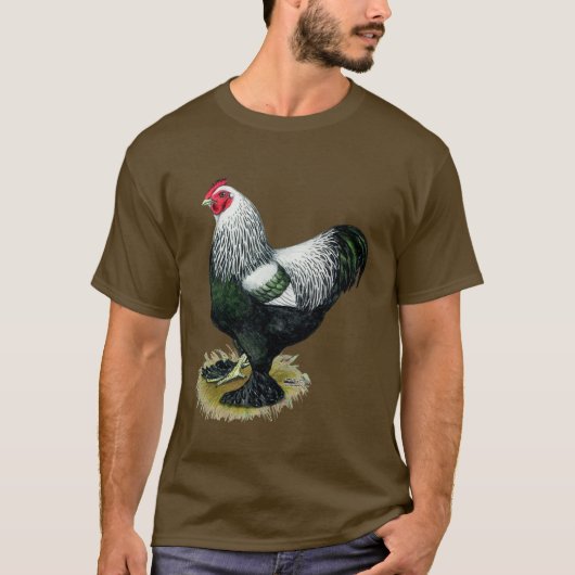 Brahma: Donkere rooster T-shirt (Voorkant)