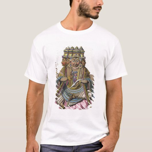 Brahma, hindoe god van de schepping, uit 'Voyage a T-shirt (Voorkant)